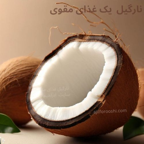 نارگیل یک غذای مقوی سایت شکلات ابراهیم نژاد